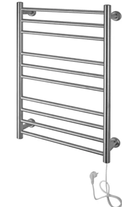 ADORA® elhåndklædetørrer 77,5 x 50 cm børstet stål