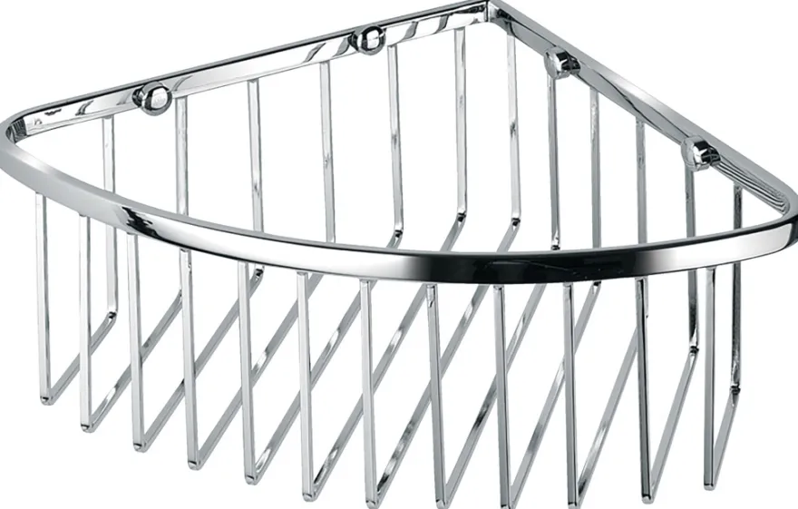 ADORA® hjørnehylde enkelt trådkurv H9 cm