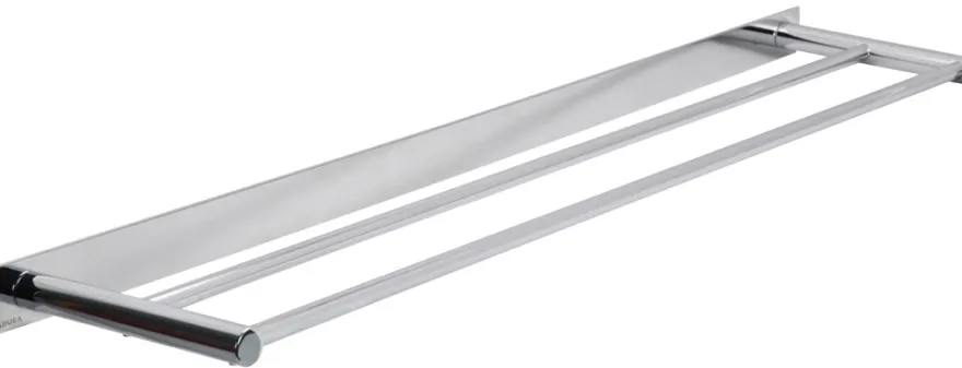ADORA® håndklædestang dobbelt 60 cm krom