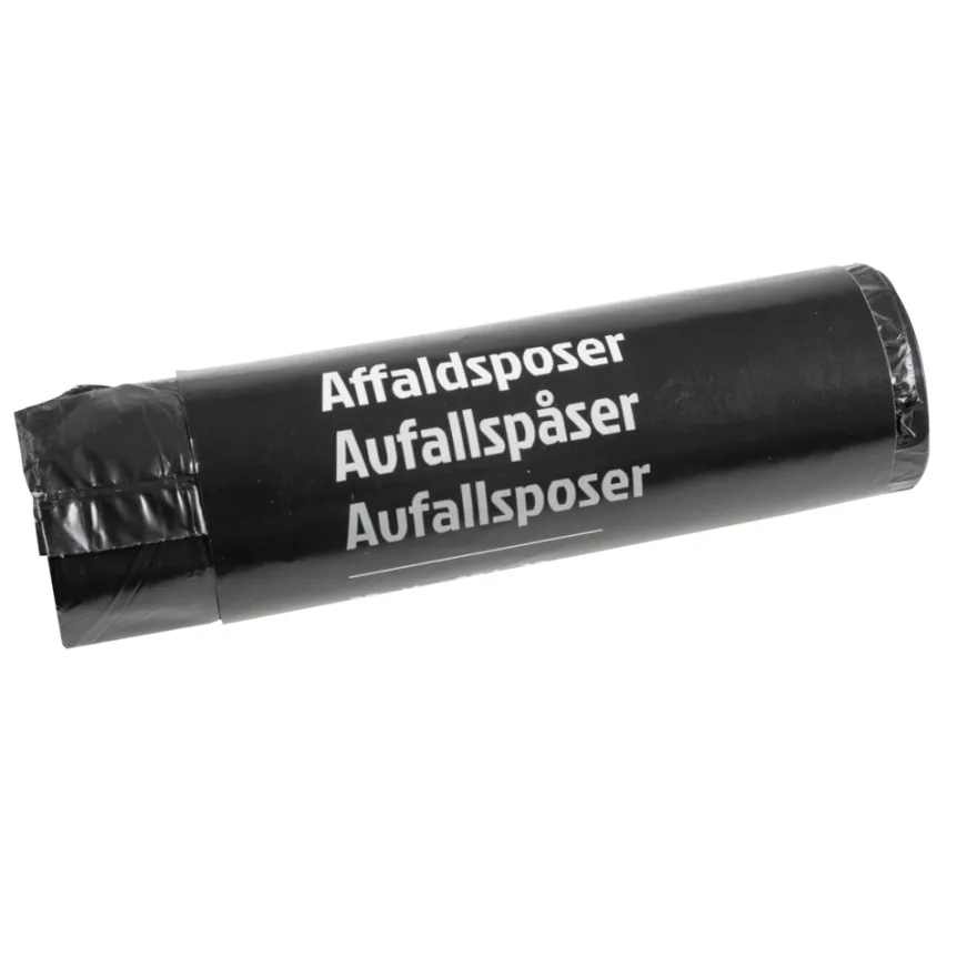 Affaldsposer m/snøreluk - 20 liter