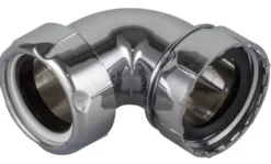 Afløbsvinkel krom 1 1/4" x 32 mm