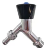 Aftapventil 1/2" med plastgreb krom