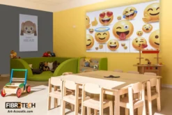 Akustikbillede Art-Acoustic emoji III 60 x 120 cm