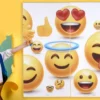 Akustikbillede Art-Acoustic emoji II 60 x 120 cm