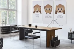 Akustikbillede Art-Acoustic see 60 x 120 cm - hvid