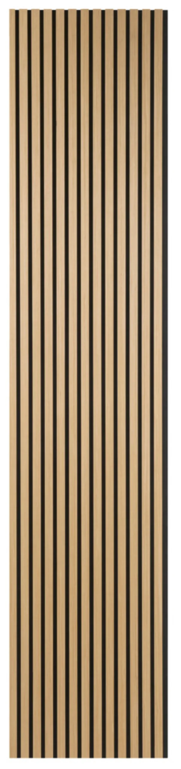 Akustikpanel Quanti light oak 18 x 520 x 2440 mm - Køb i butik