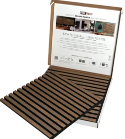 Akustikpanel Square oiled oak 22 × 520 × 520 mm 2-pk.