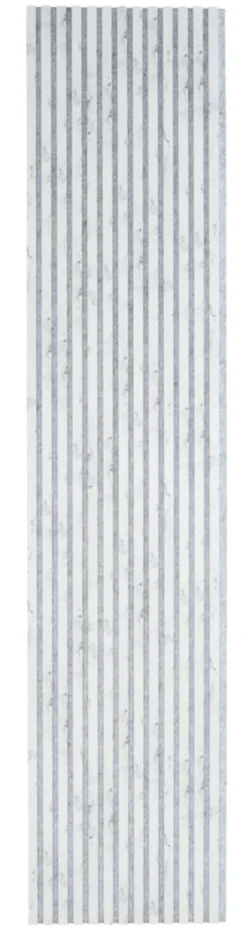 Akustikpanel Stone marble white 520 x 2440 x 18 mm