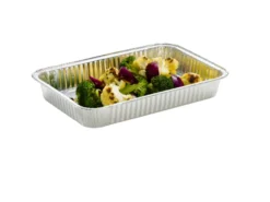 Alubakke 24,5 x 17,5 cm 5 stk. - Grillexpert®