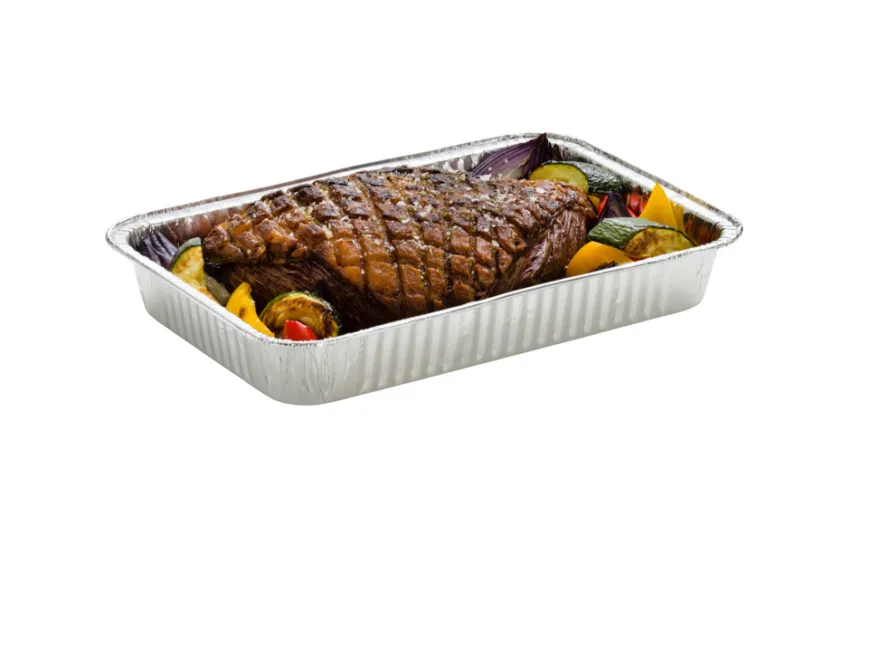Alubakke 24,5 x 17,5 cm 5 stk. - Grillexpert®