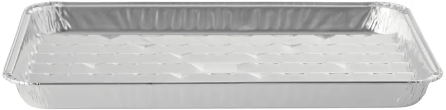 Alubakke med huller 34,2 x 22,8 cm 5 stk. - Grillexpert®