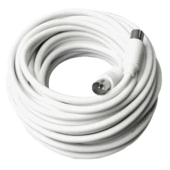 Antennekabel m/stik std. coax 10 meter - Elworks