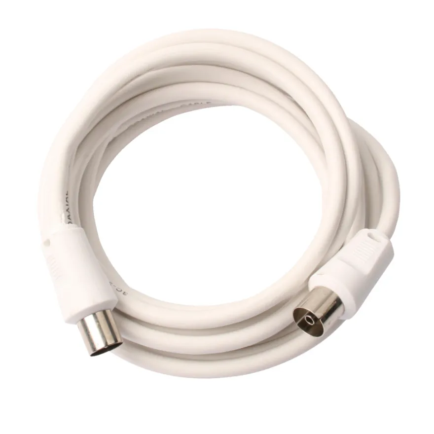 Antennekabel m/stik std. coax 2,5 meter - Elworks