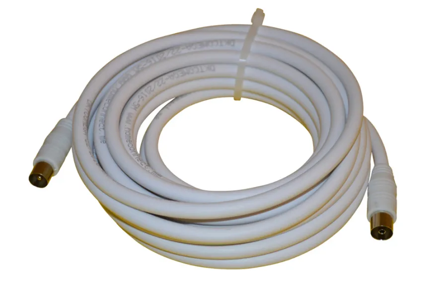 Antenneledning m/stik HF-tæt 10 meter