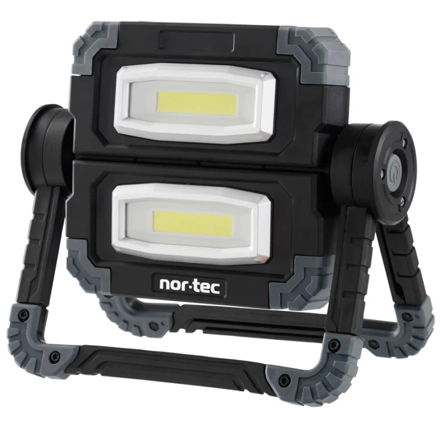 Arbejdslampe foldbar 2 x 5 W