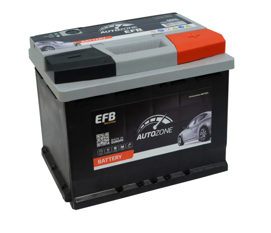 Autobatteri 12 V 60 Ah (+h) start/stop - AutoZone®