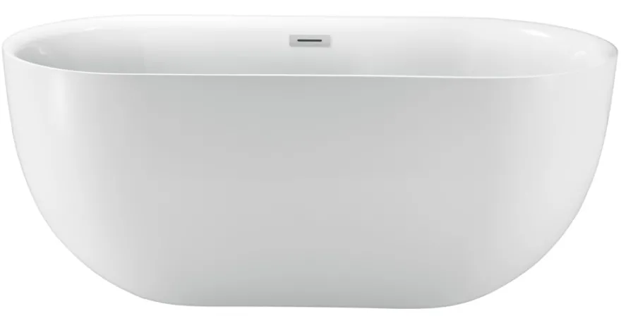 Badekar ovalt fritstående L170 x B78 x H60 cm