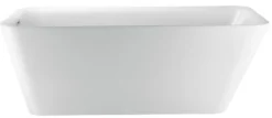 Badekar rektangulært fritstående L170 x B78 x H60 cm