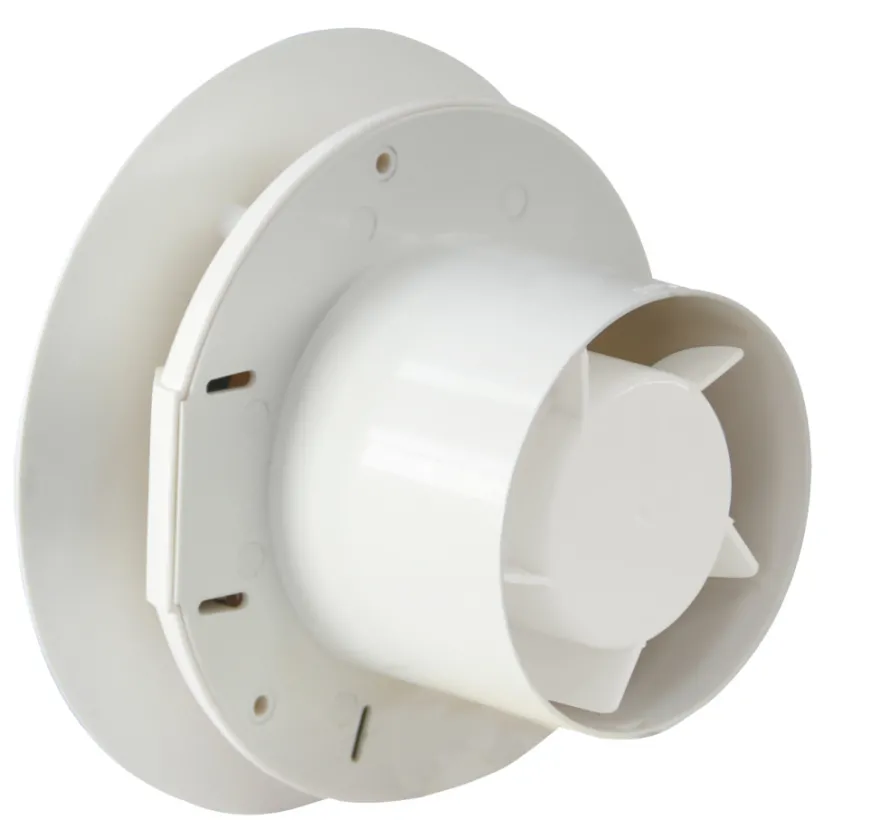 Badrumsventilator m/hygrostat og LED-display - GRAD