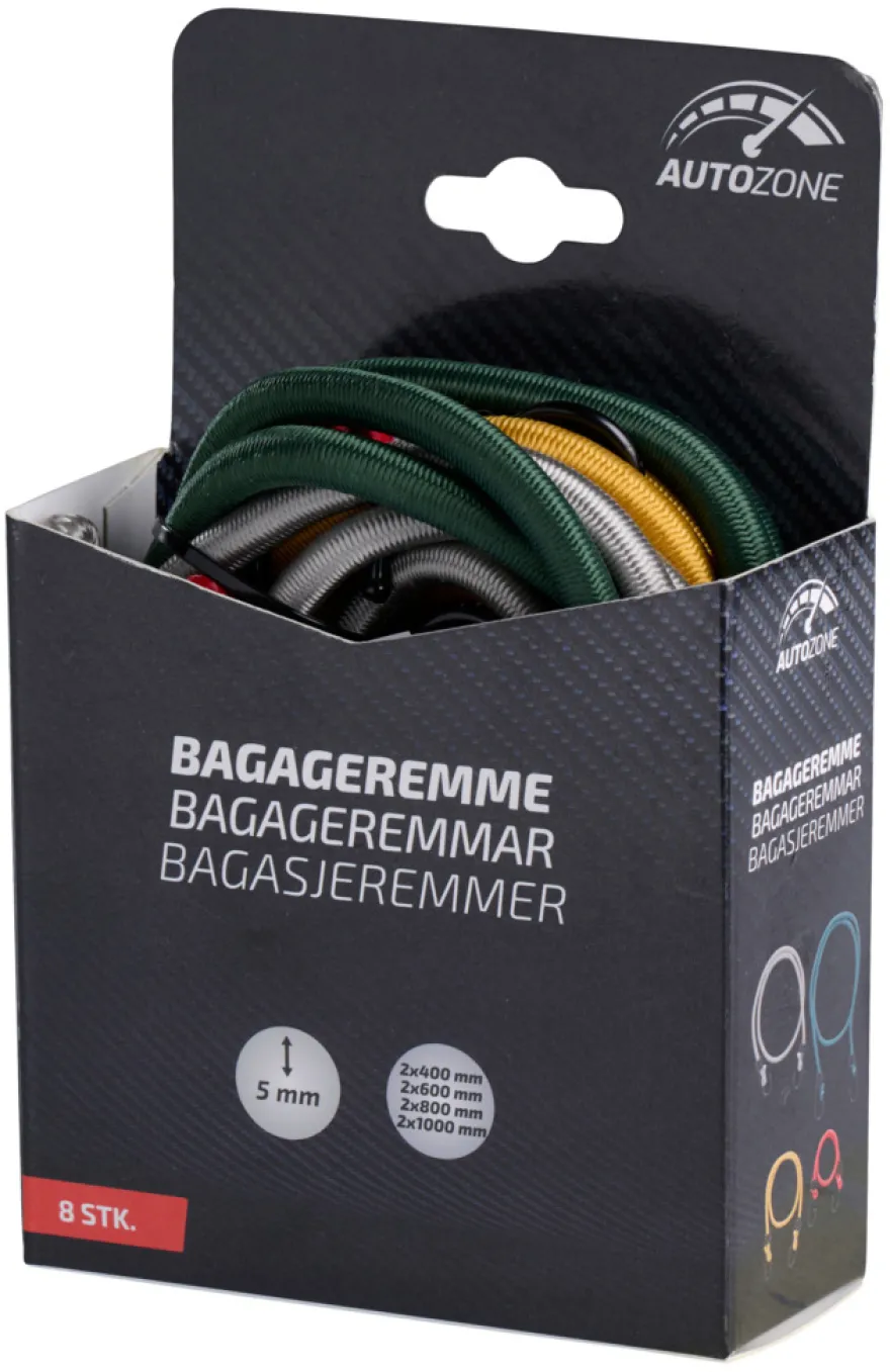 Bagageremme med kroge 8 stk. - AutoZone®