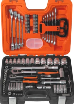 Bahco topnøglesæt 1/2" + 1/4" - 92 dele