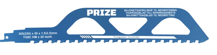 Bajonetsavklinge 305 mm - PRIZE®