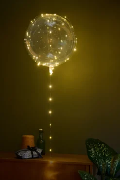 Ballon med 40 Micro-LED Ø50 cm 2-pk.