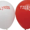 Balloner 6 stk. m/tillykke print