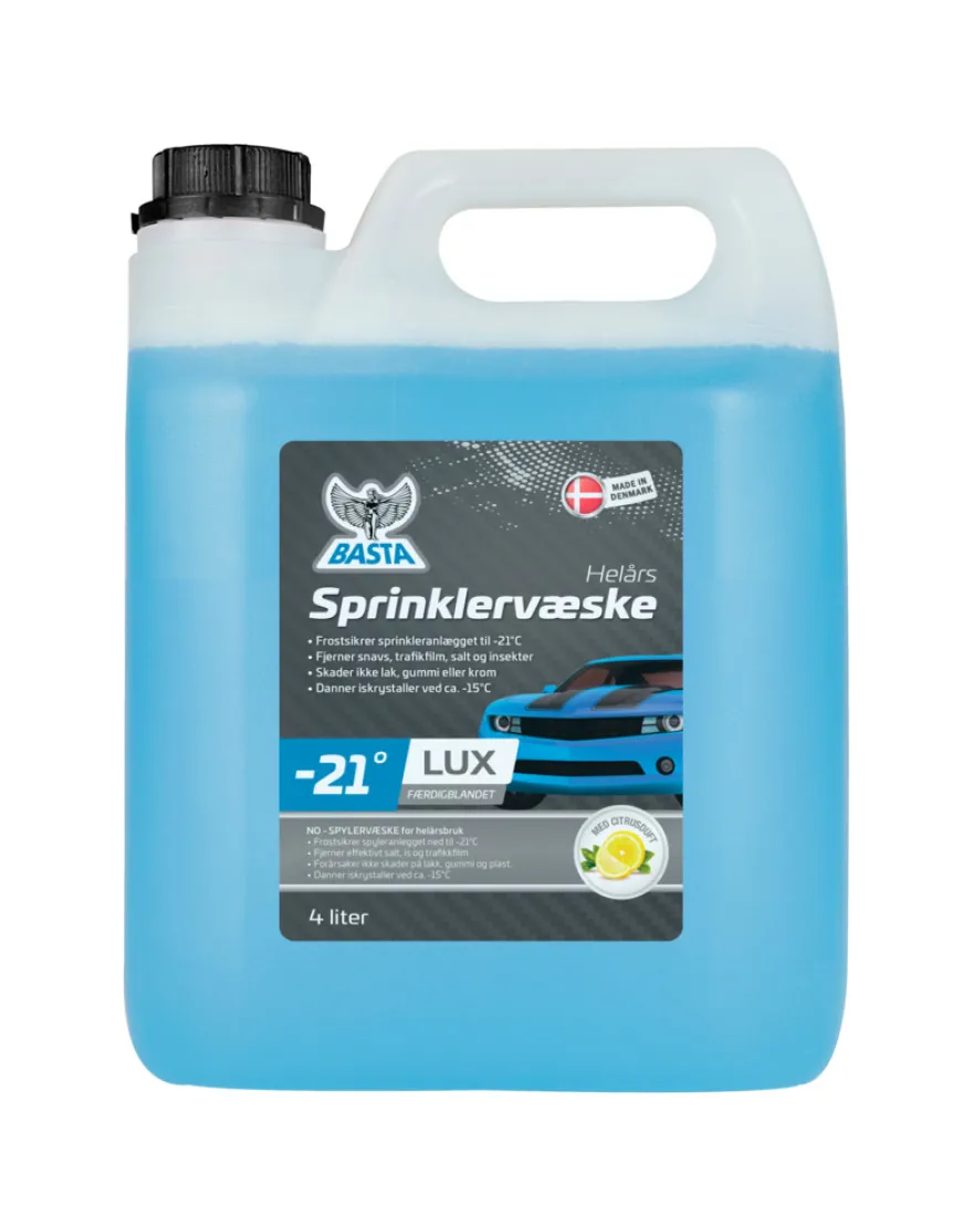 Basta sprinklervæske helårs lux 4 liter