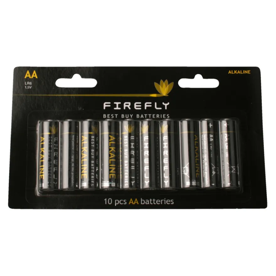 Batteri AA 10-pk. - Firefly