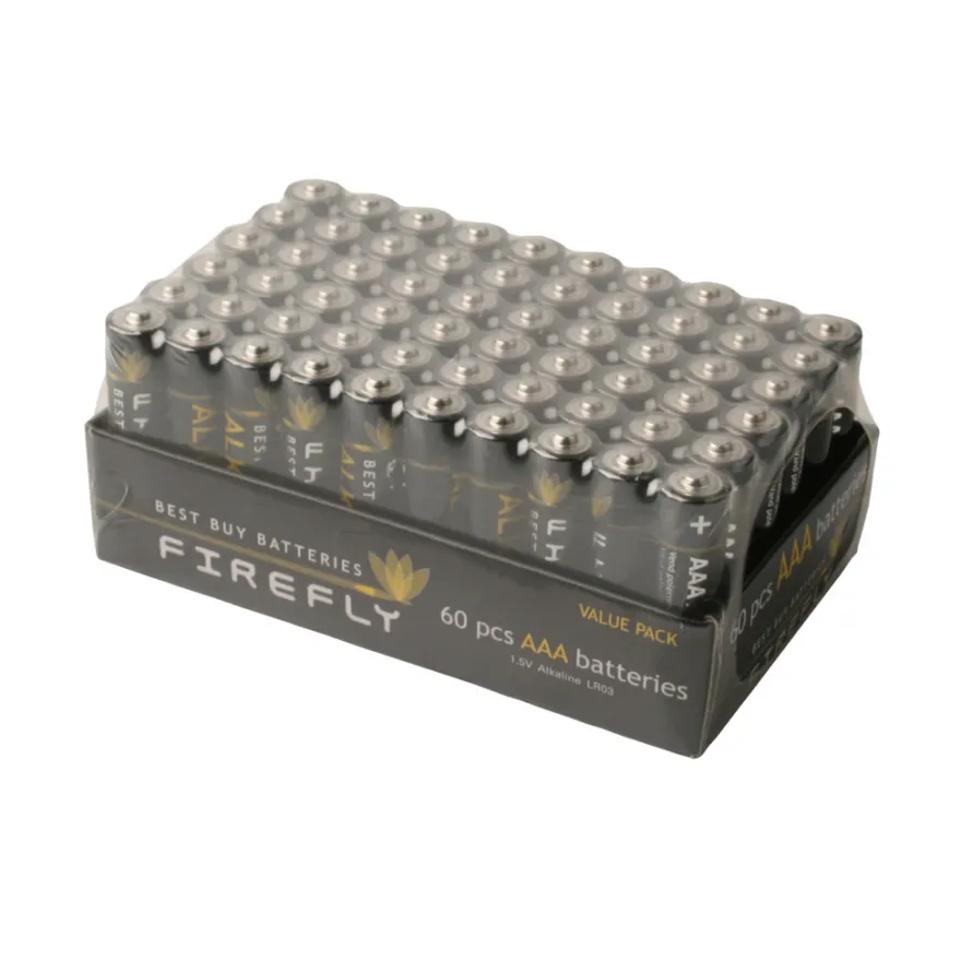 Batteri AAA 60-pk. - Firefly