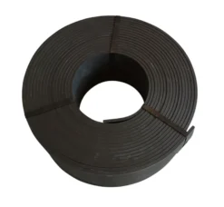 Bedkant 10 meter sort plast