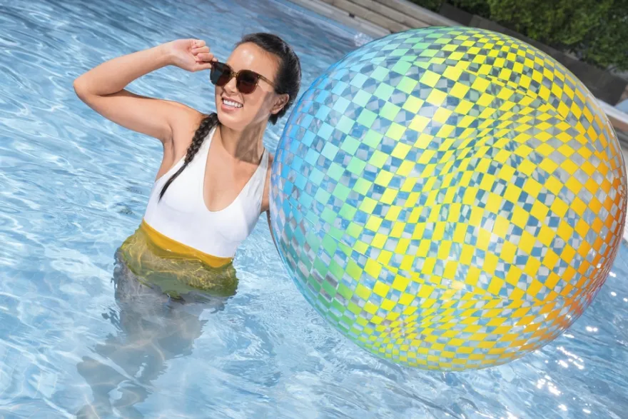 Bestway Colorsphere strandbold Ø107 cm