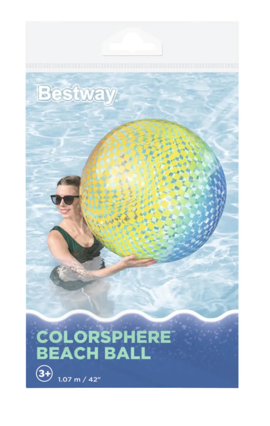 Bestway Colorsphere strandbold Ø107 cm