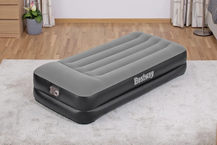 Bestway luftmadras med indbygget pumpe 191 x 97 cm