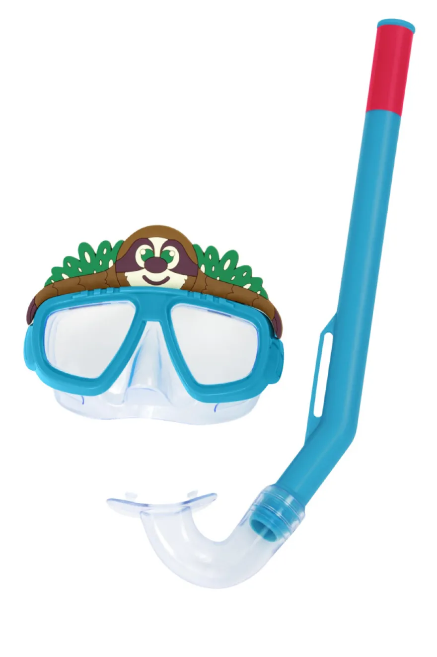 Bestway svømmemaske og snorkel - 3 dyredesigns
