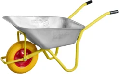 Betonbør 110 liter/150 kg punkterfri hjul - Garden®