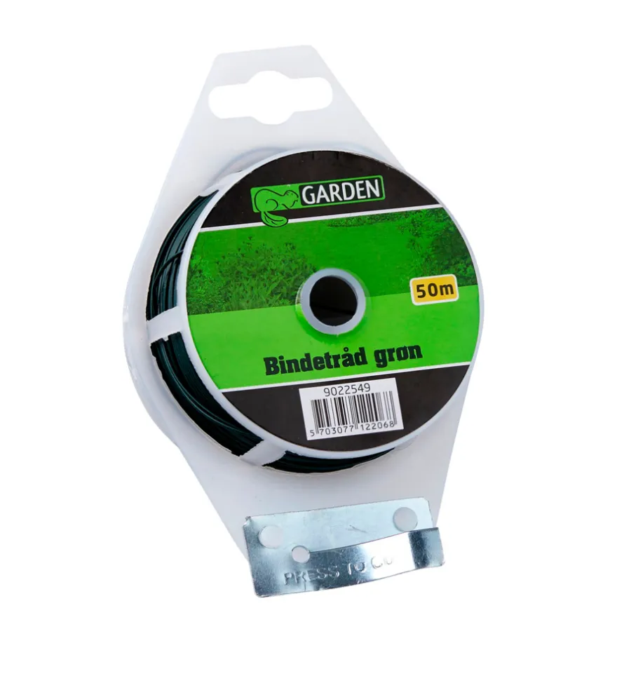 Bindetråd grøn Ø0,92 mm x 50 meter - Garden®