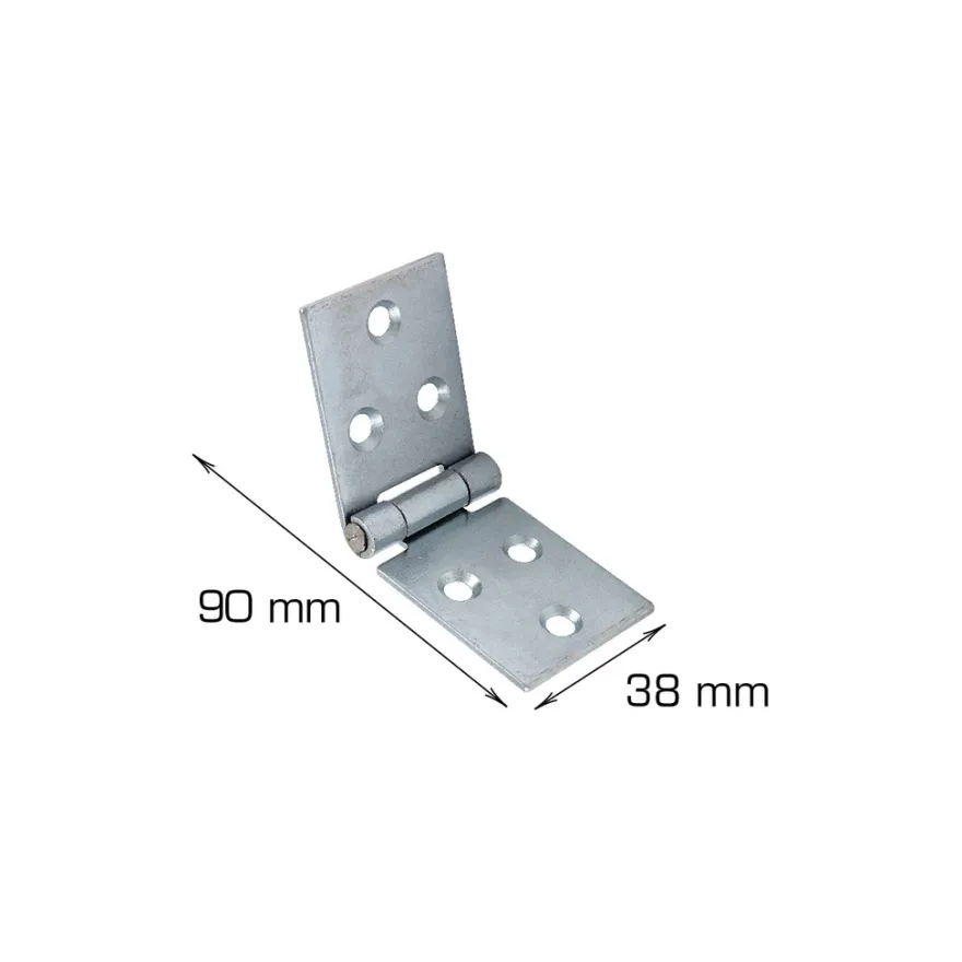Bladhængsel 38 x 90 mm 2 stk.