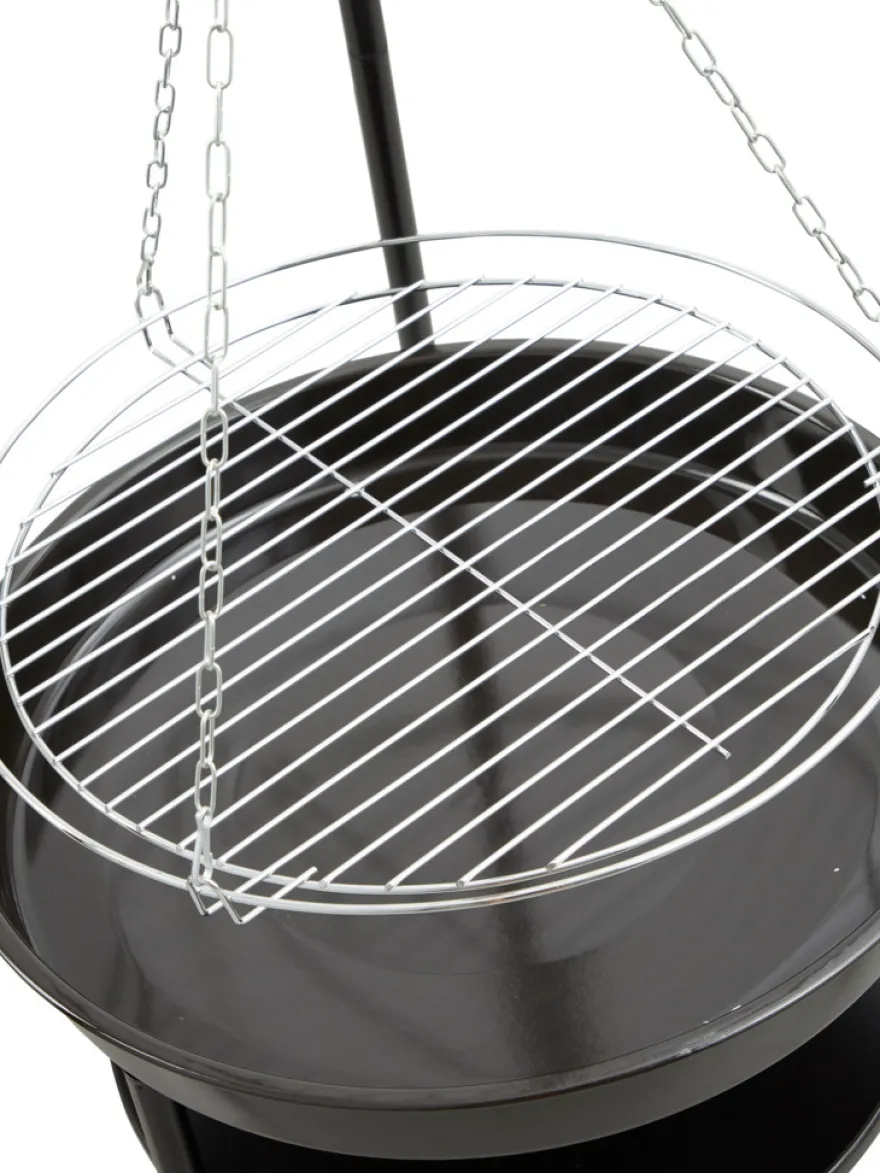 Bålsted tripod med bålfad og rist - Grillexpert®