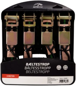 Bæltestropper 300 cm 4 stk. - AutoZone®