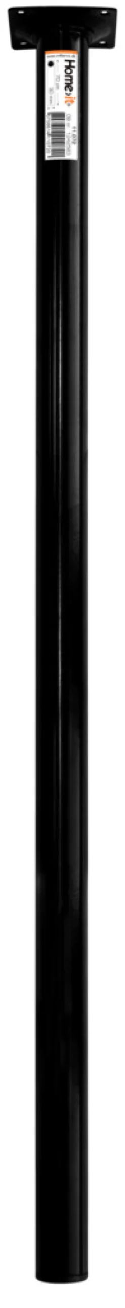 Bordben Ø30 mm x 70 cm sort