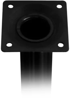 Bordben Ø30 mm x 70 cm sort