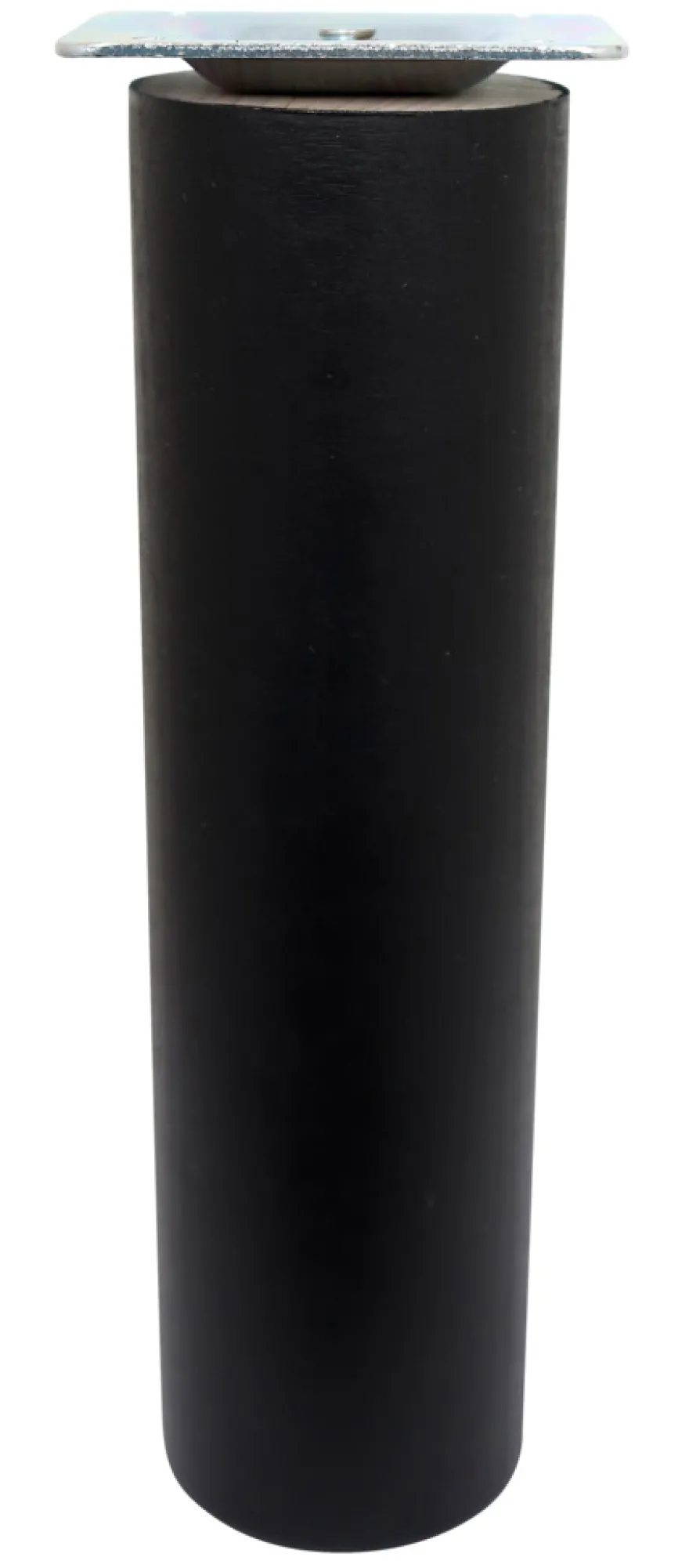 Bordben Ø55 mm x 20 cm sort bøg