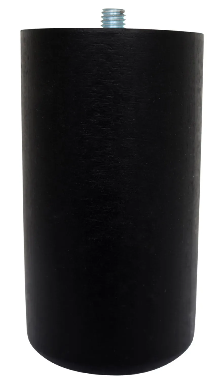 Bordben Ø55 mm x 10 cm sort bøg
