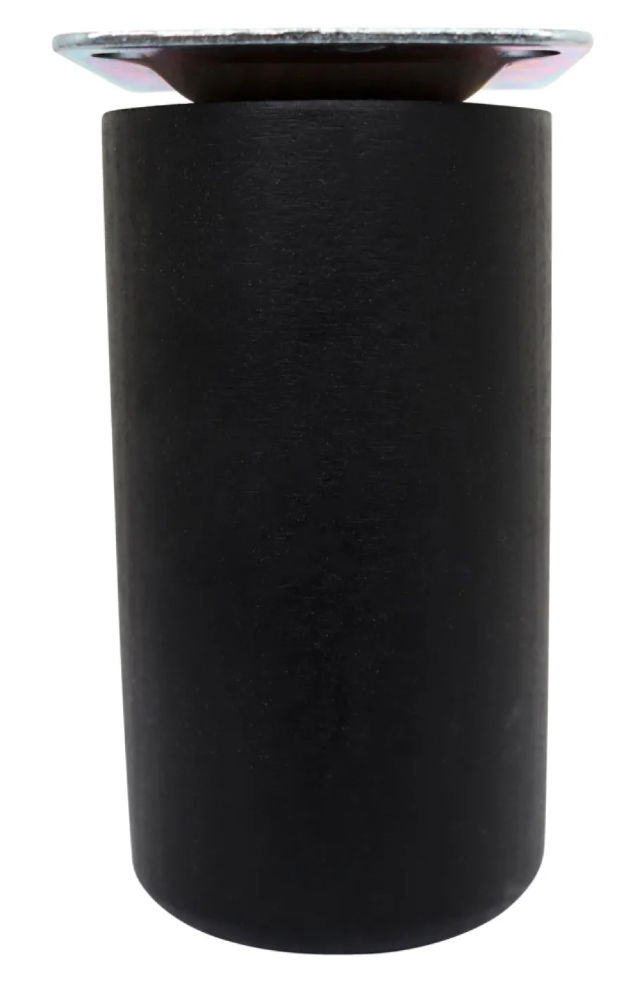Bordben Ø55 mm x 10 cm sort bøg