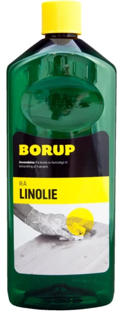 Borup rå linolie 1 liter