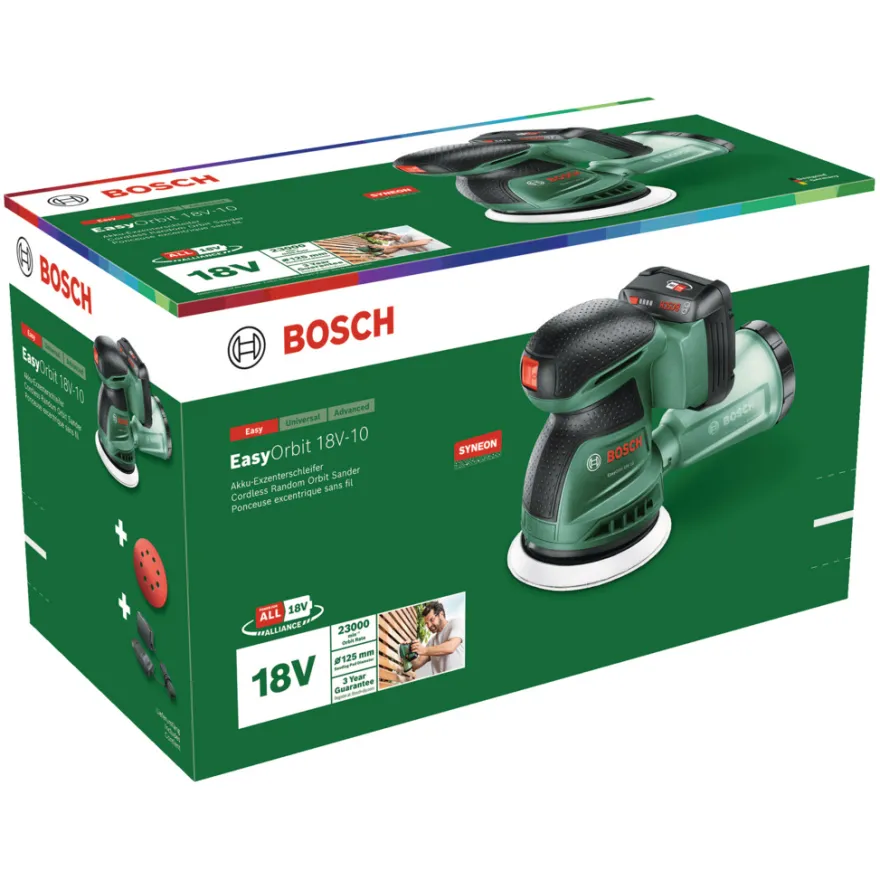 Bosch EasyOrbit 18V-10 akku excentersliber