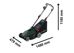 Bosch Rotak 18V-43 akku plæneklipper