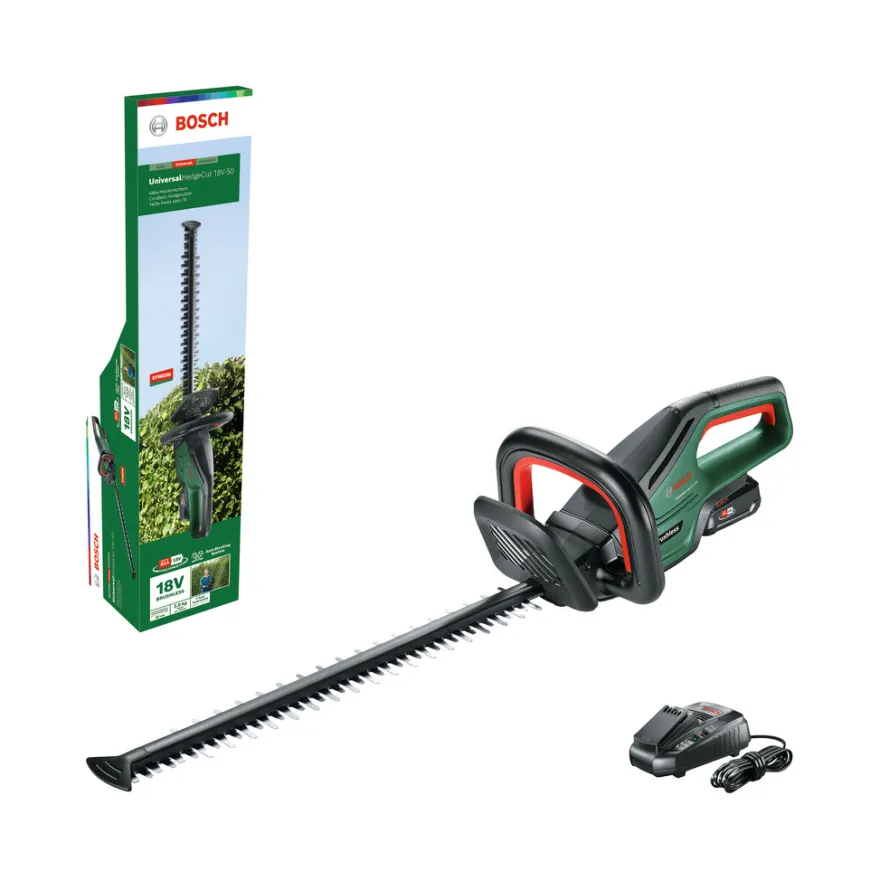 Bosch UniversalHedgeCut 18V-50 hækkeklipper 2,5 Ah